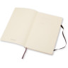 Блокнот MOLESKINE Classic Soft Large, без линовки, чёрный QP618