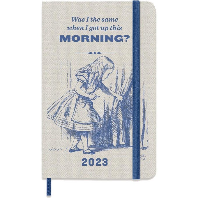 Еженедельник MOLESKINE LE ALICE IN WONDERLAND WKNT POCKET DAL12WN2BY23 голубой