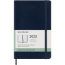 Еженедельник MOLESKINE CLASSIC SOFT WKNT LARGE (синий сапфир) DSB2012WN3